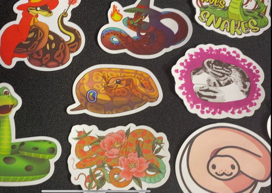 3 Mystery Snake SSStickers